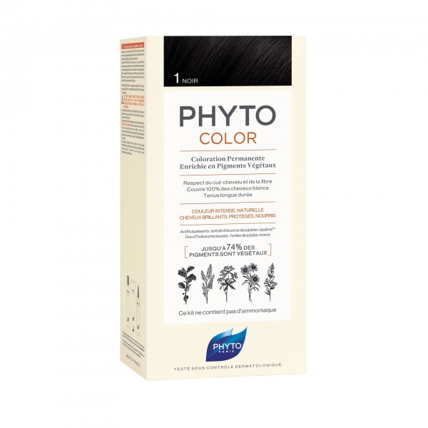 Phytocolor Coloração Tom 1 Preto