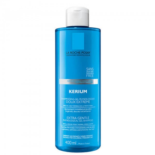 La Roche-Posay Kerium Champ-Gel Suavidad Extrema 400ml