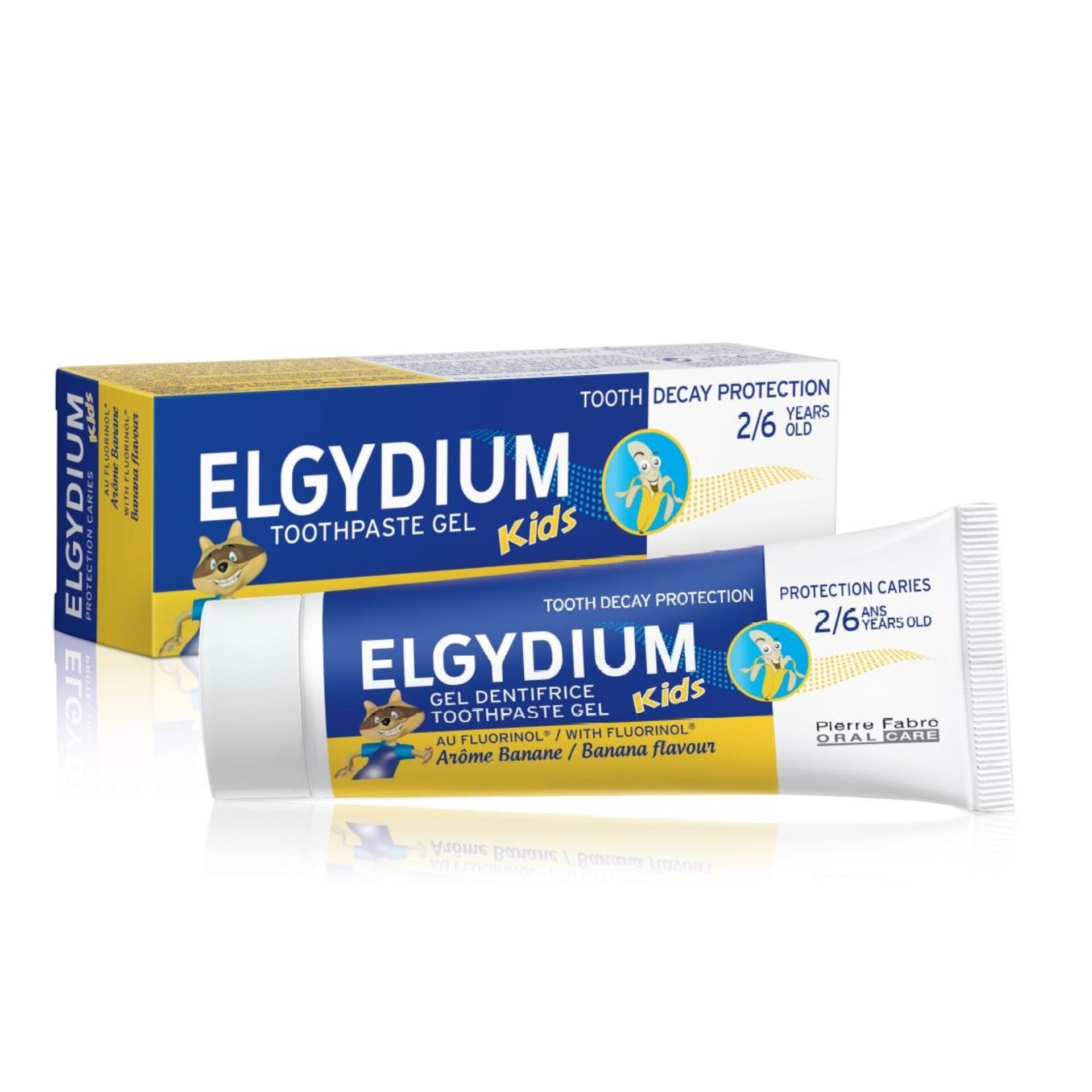 Elgydium Gel Dentifrice Kids Banane 50ml
