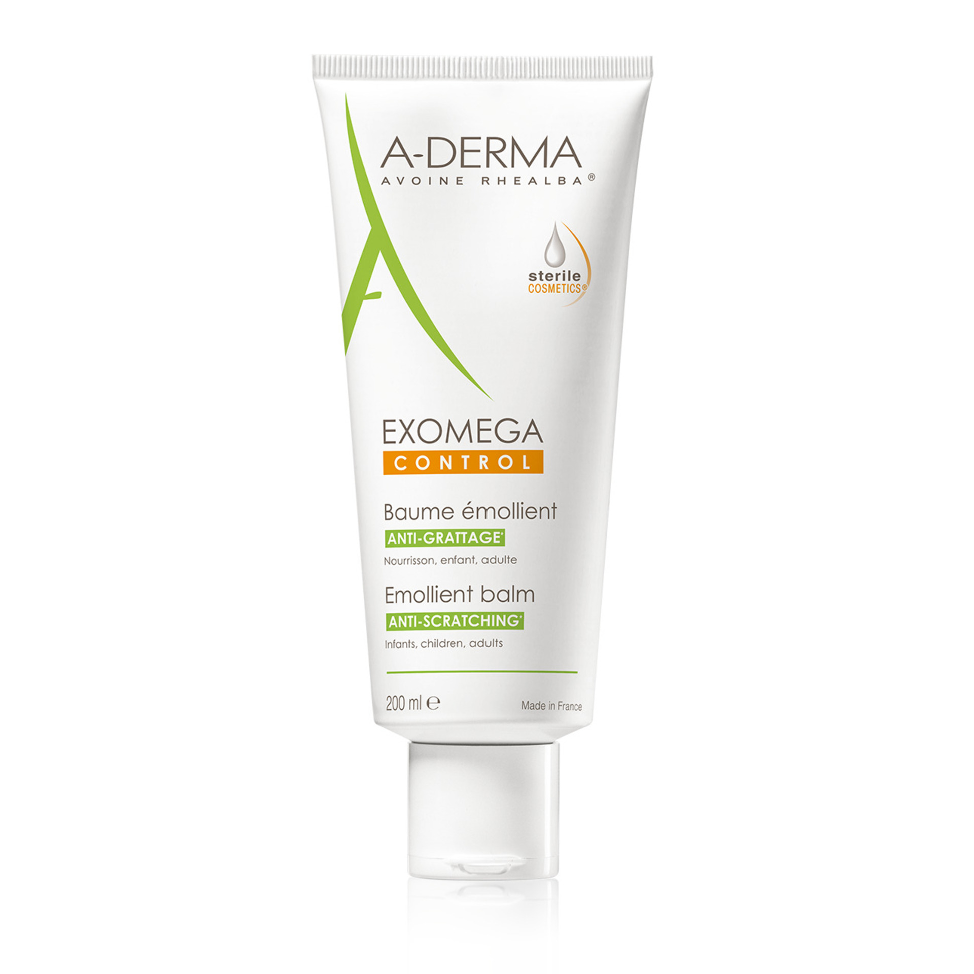 A-Derma Exomega Control Baume Corporel Émolient 200ml