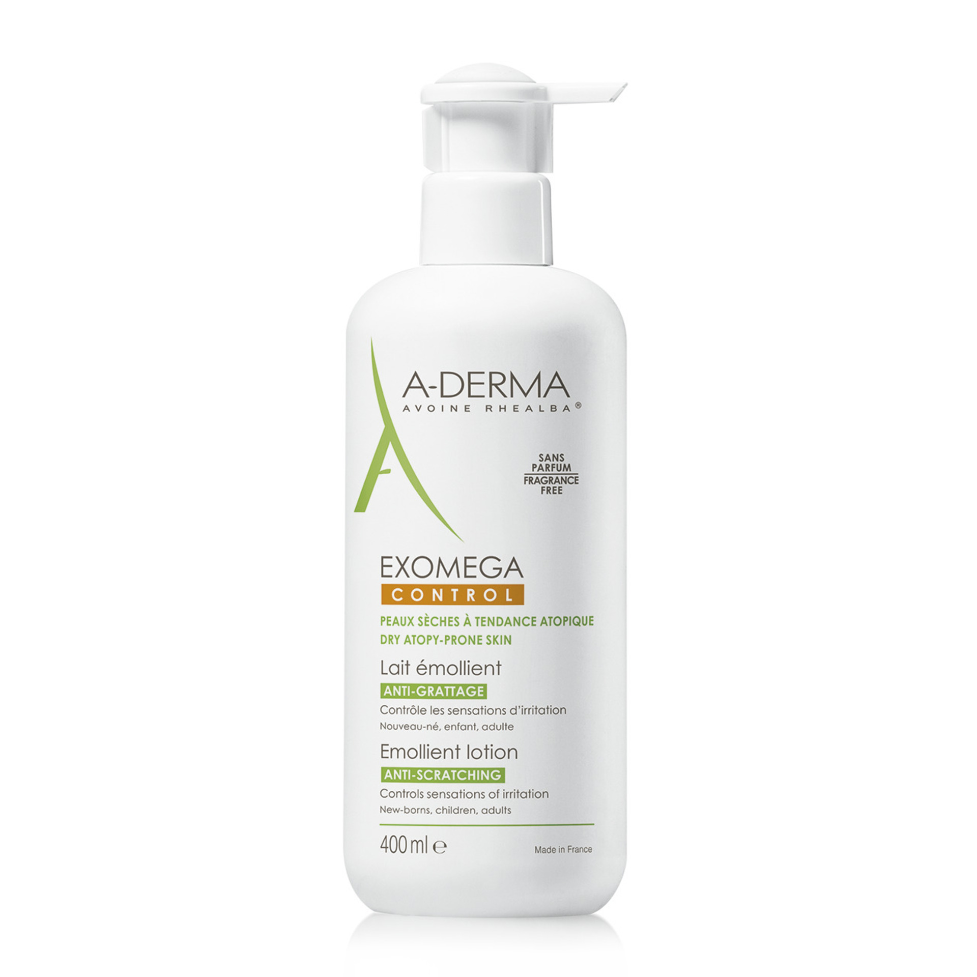 A-Derma Exomega Control Leche Emoliente 400ml