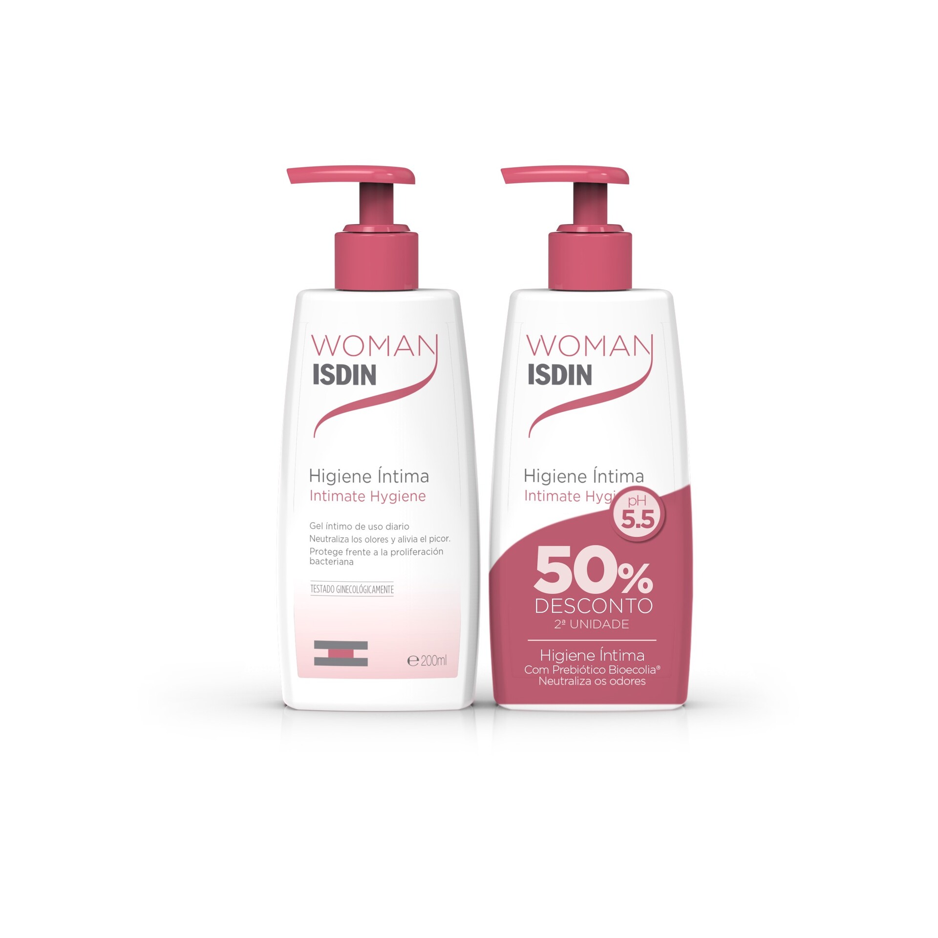 Isdin Woman Intimate Hygiene Gel 2 x 200ml