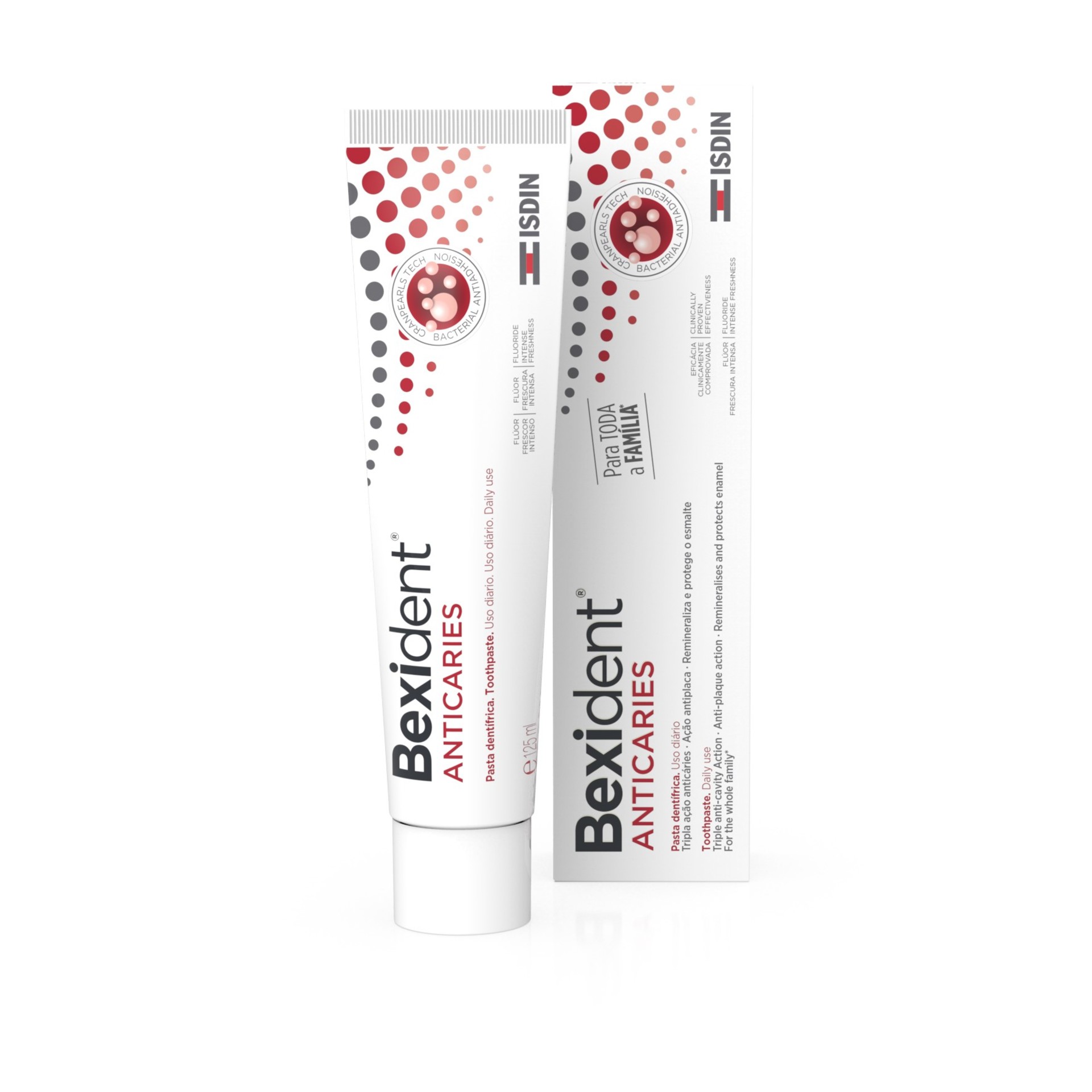 Isdin Bexident Anticáries Pasta Dentífrica 125ml