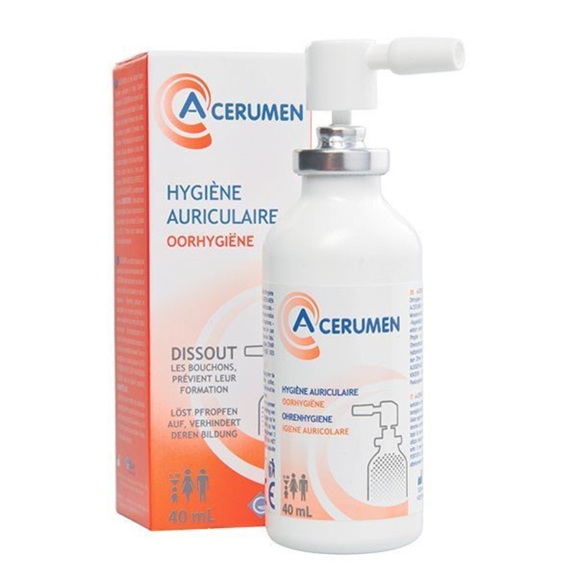 A-Cerumen Spray Auriculaire 40ml
