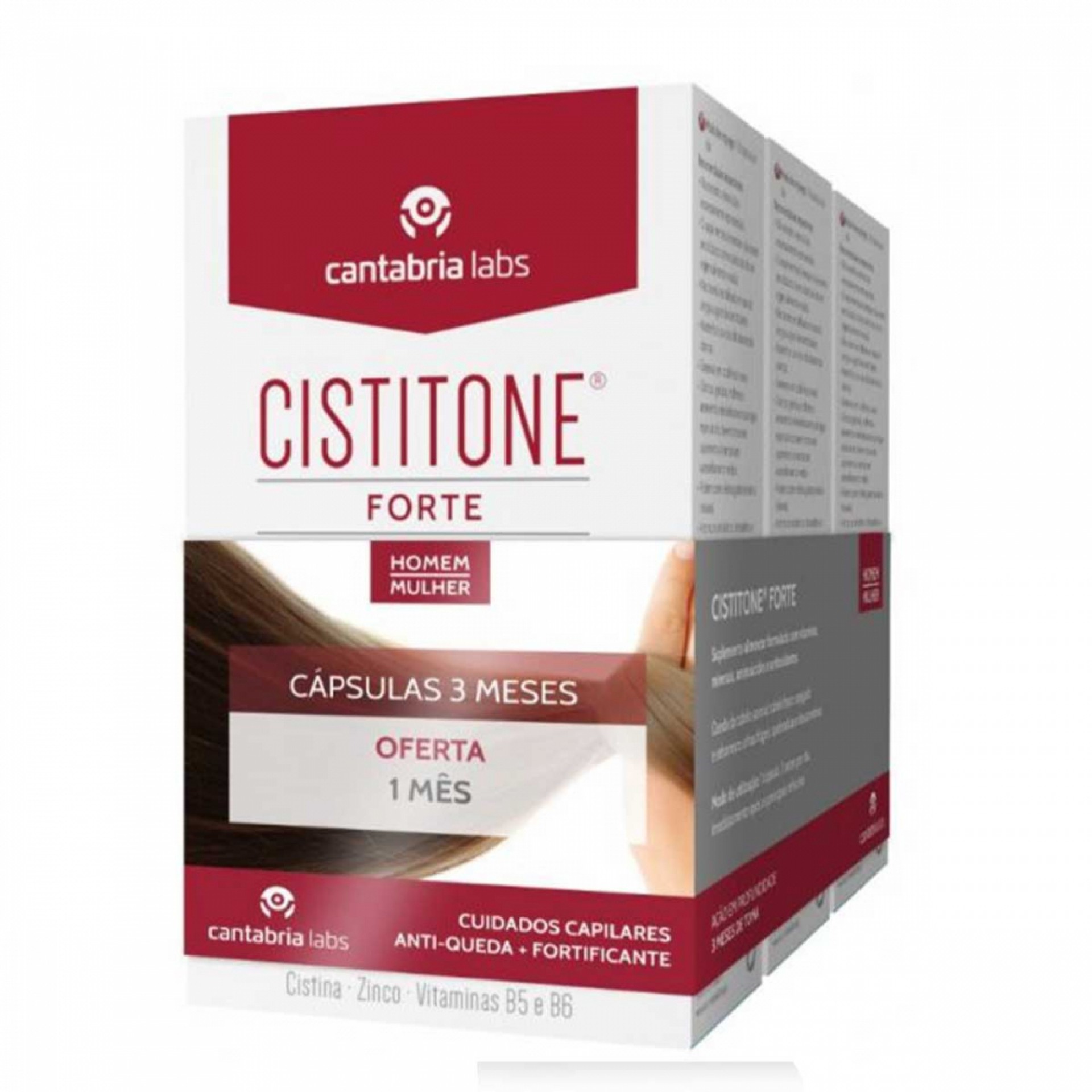 Cistitone Forte Caps x 60 capsules avec Offre de 3ème Emballage