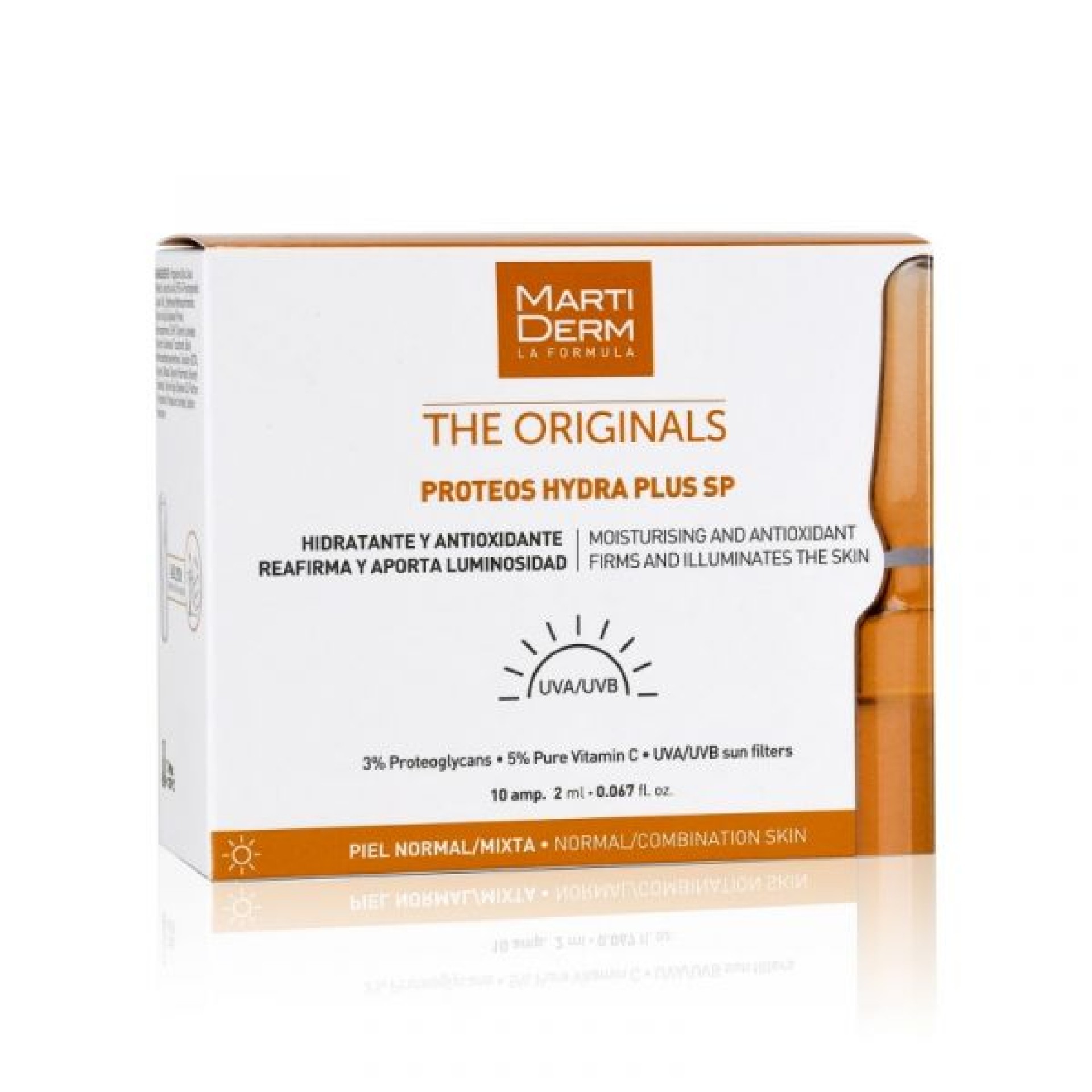 MartiDerm The Originals Proteos Hydra Plus SP 2ml x 10 Ampoules