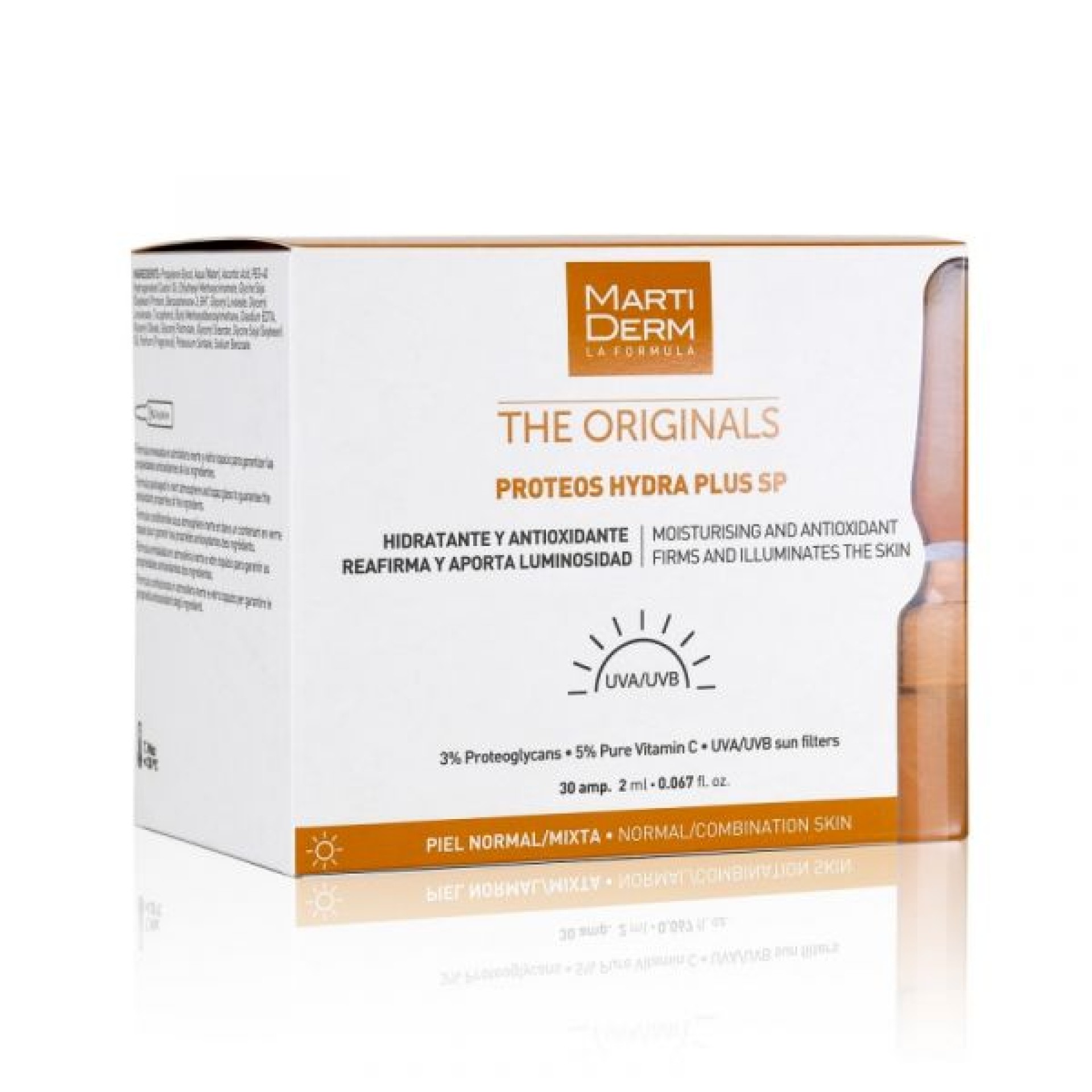 Martiderm The Originals Proteos Hydra Plus SP 2ml x 30 Ampollas