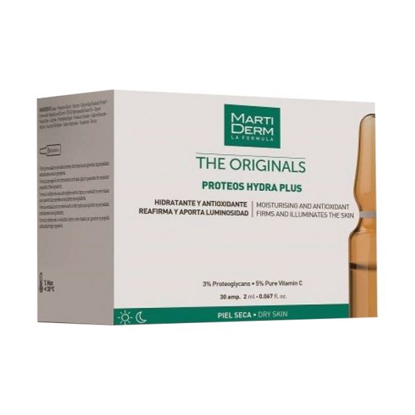 The Originals Proteos Hydra Plus Antioxidantes 2ml x 30 Ampolas