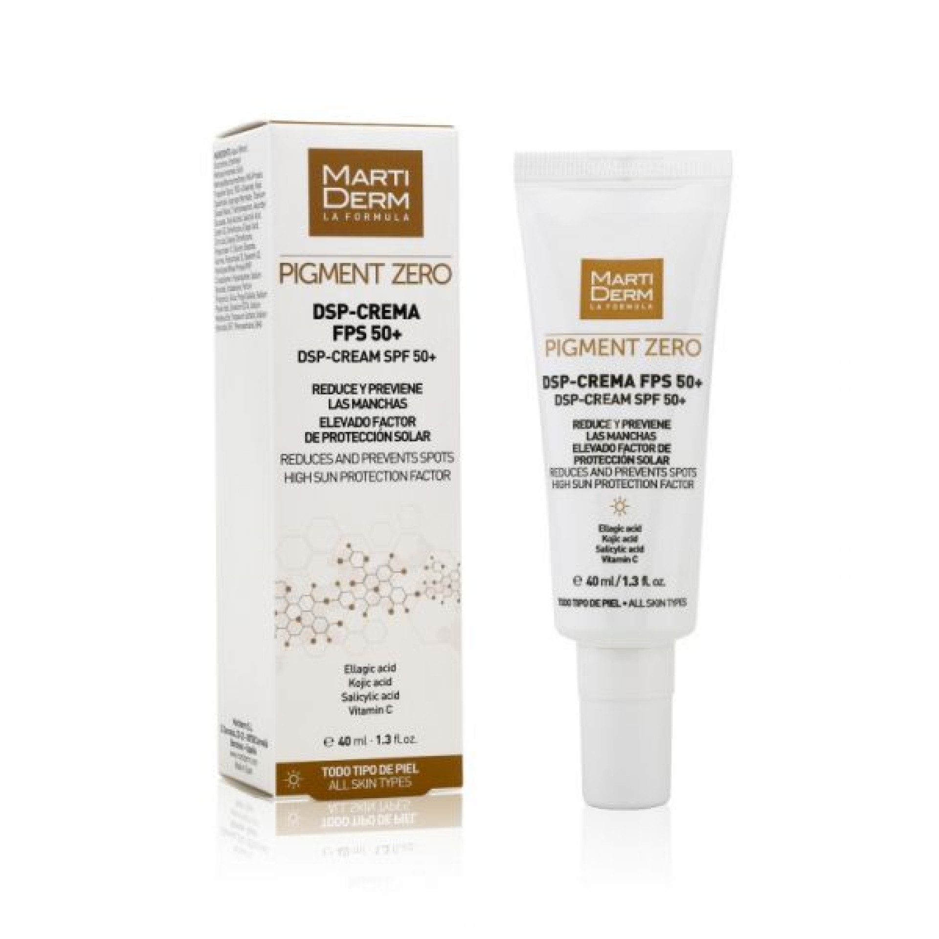 Martiderm DSP Crème Anti-Taches SPF50+ 40ml