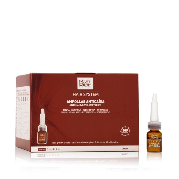 Martiderm Hair System Anti-Hair Loss 28 Ampoules