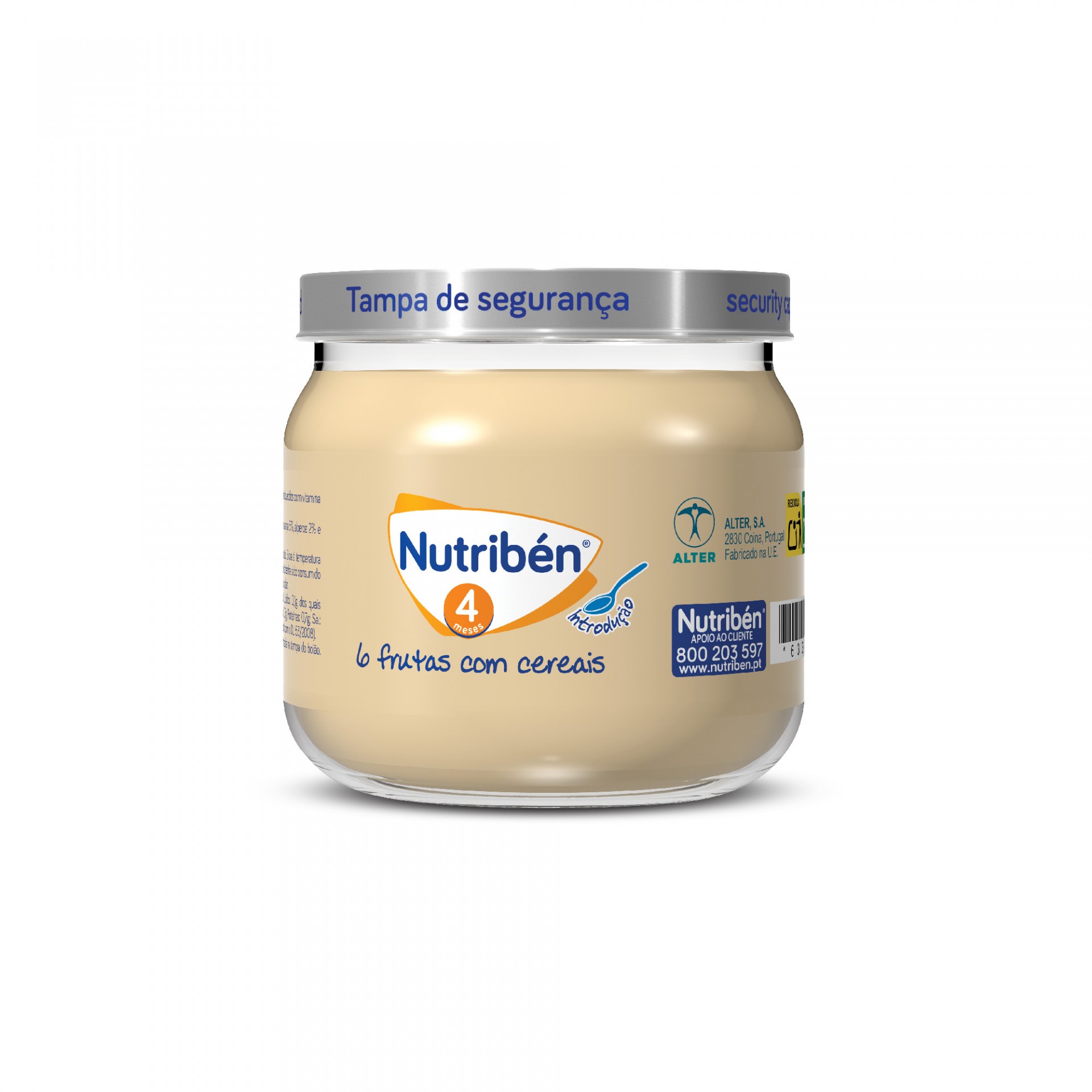 Boião 6 Frutas com Cereais 120g