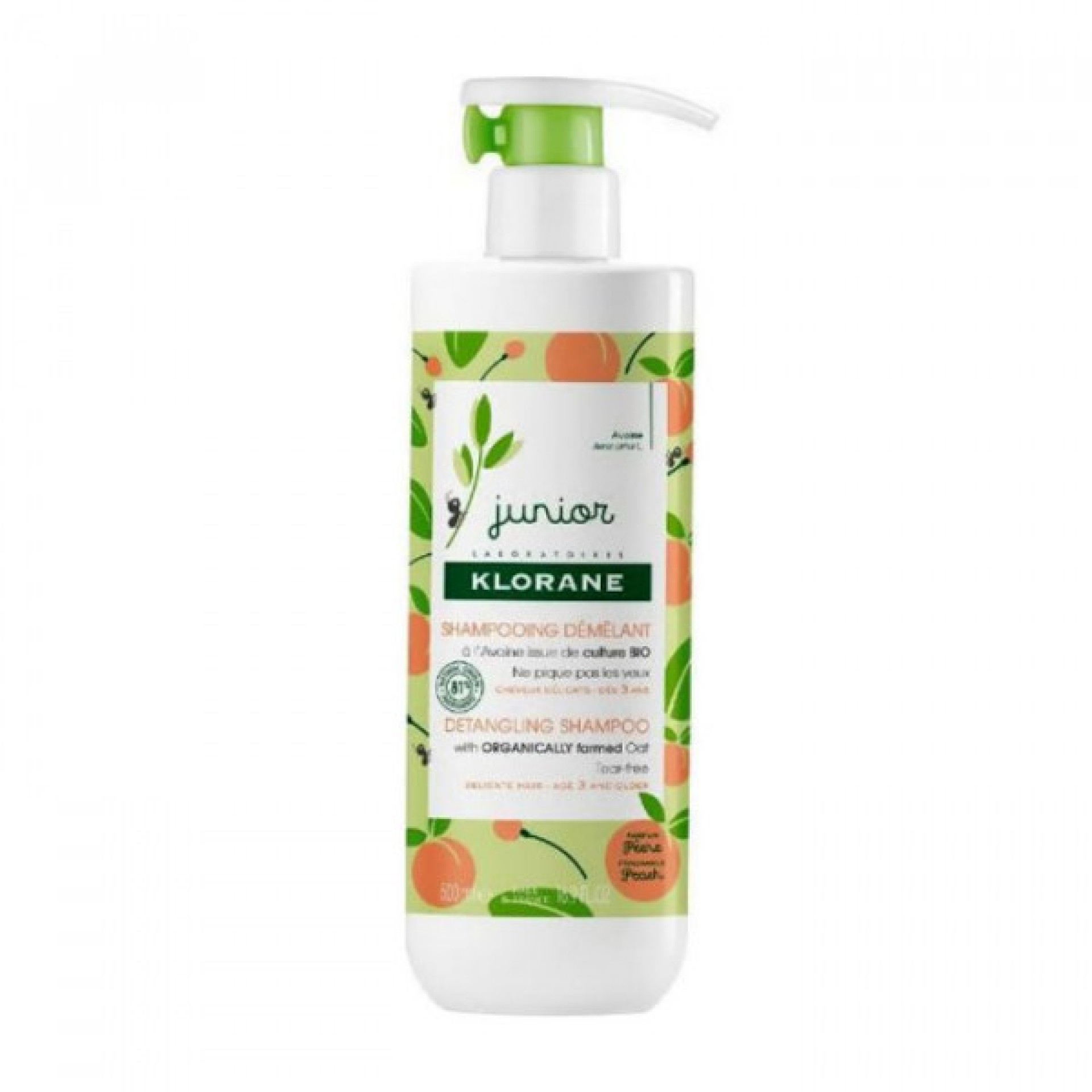 Klorane Petit Junior Shampooing Démêlant 500ml