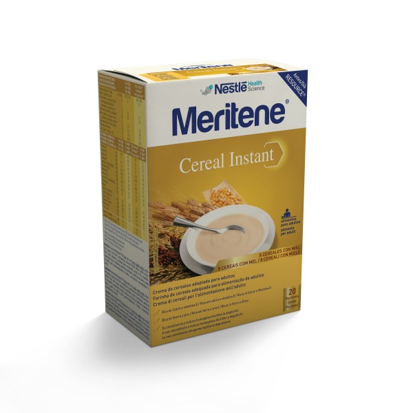 Meritene Cereal Instant Papa De Cereais Para Preparar Com Leite 8 Cereais E Mel Emb. 600 Gr Meritene Cereal Instant Papa De Cereais Para Preparar Com Leite 8 Cereais E Mel Emb. 600 Gr