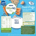 Naturnes Bio Nutripuffs Snacks Para Bebé Cenoura +10 Meses Lata 35 Gr