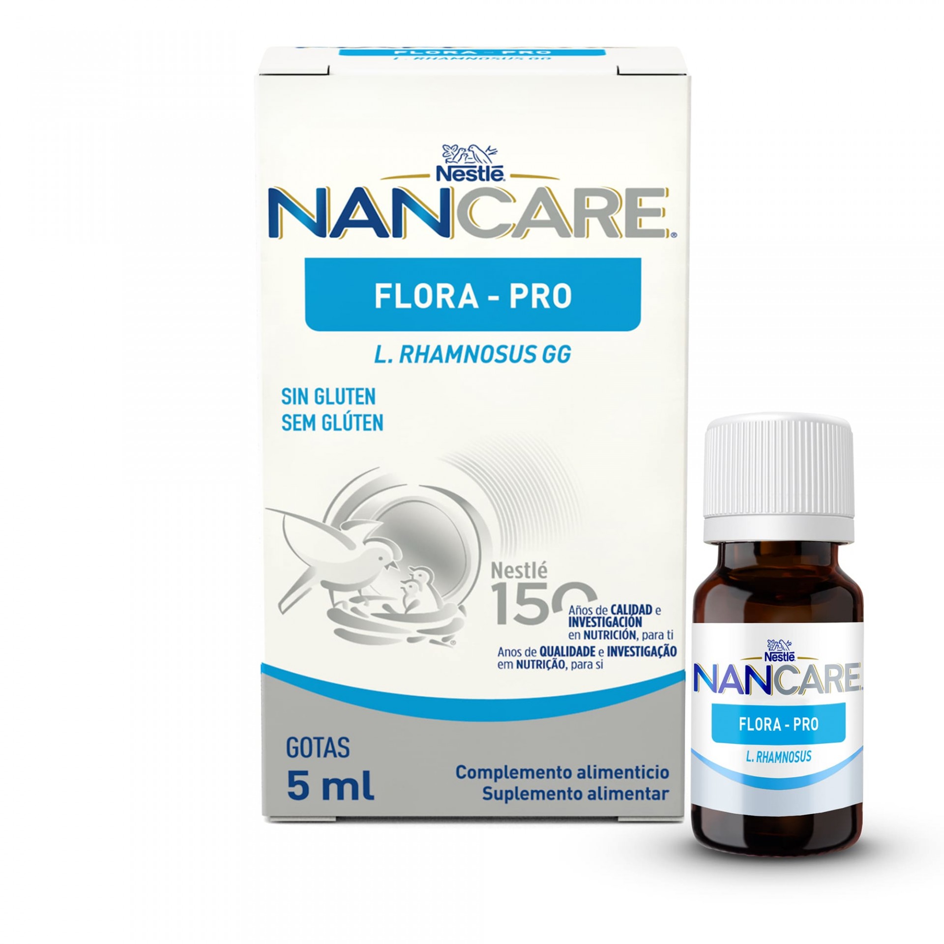 Nancare Flora Pro Dietary Supplement Bottle 5ml