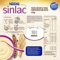 Sinlac Papilla Vegetal Sin Gluten Sin Lactosa +4 Meses Pack 250 Gr