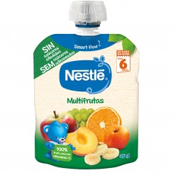 Nestlé Fruta Para Bebé Multifrutas +6 Meses Pacotinho 90 Gr
