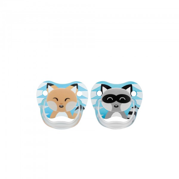 Chupeta Prevent Animal Azul 0-6m 2x Chupeta Prevent Animal Azul 0-6m 2x