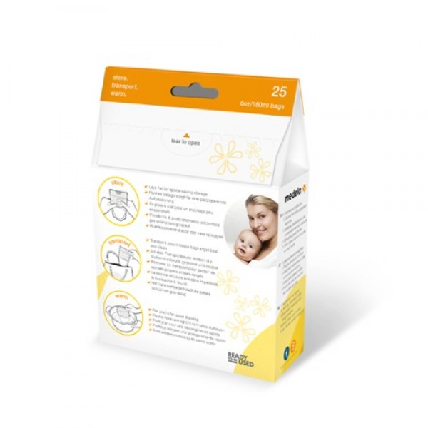 Medela Bolsas de Conservación de Leche Materna 180ml 50 unidades Medela Bolsas de Conservación de Leche Materna 180ml 50 unidades