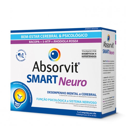 Absorvit Smart Neuro 30 ampoules Absorvit Smart Neuro 30 ampoules