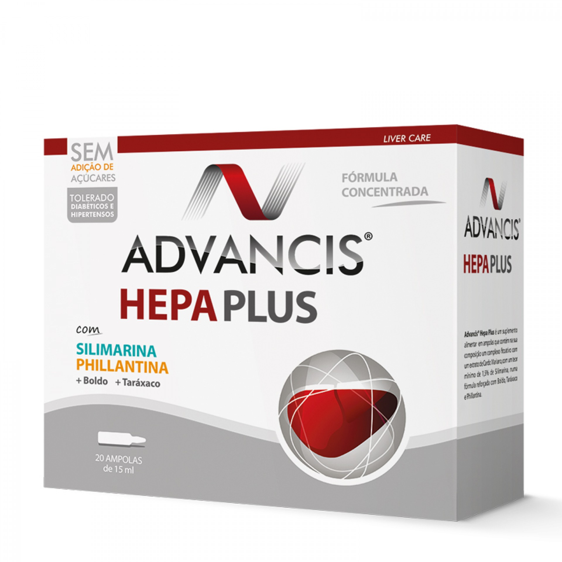 Advancis Hepa Plus 20 Ampoules