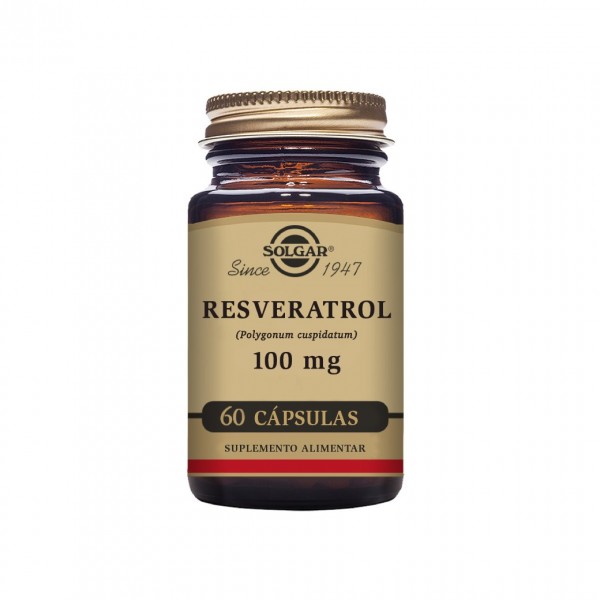 Solgar Resveratrol 100mg 60 Cpsulas