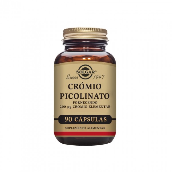 Solgar Crmio Picolinato 200mcg 90 Cpsulas