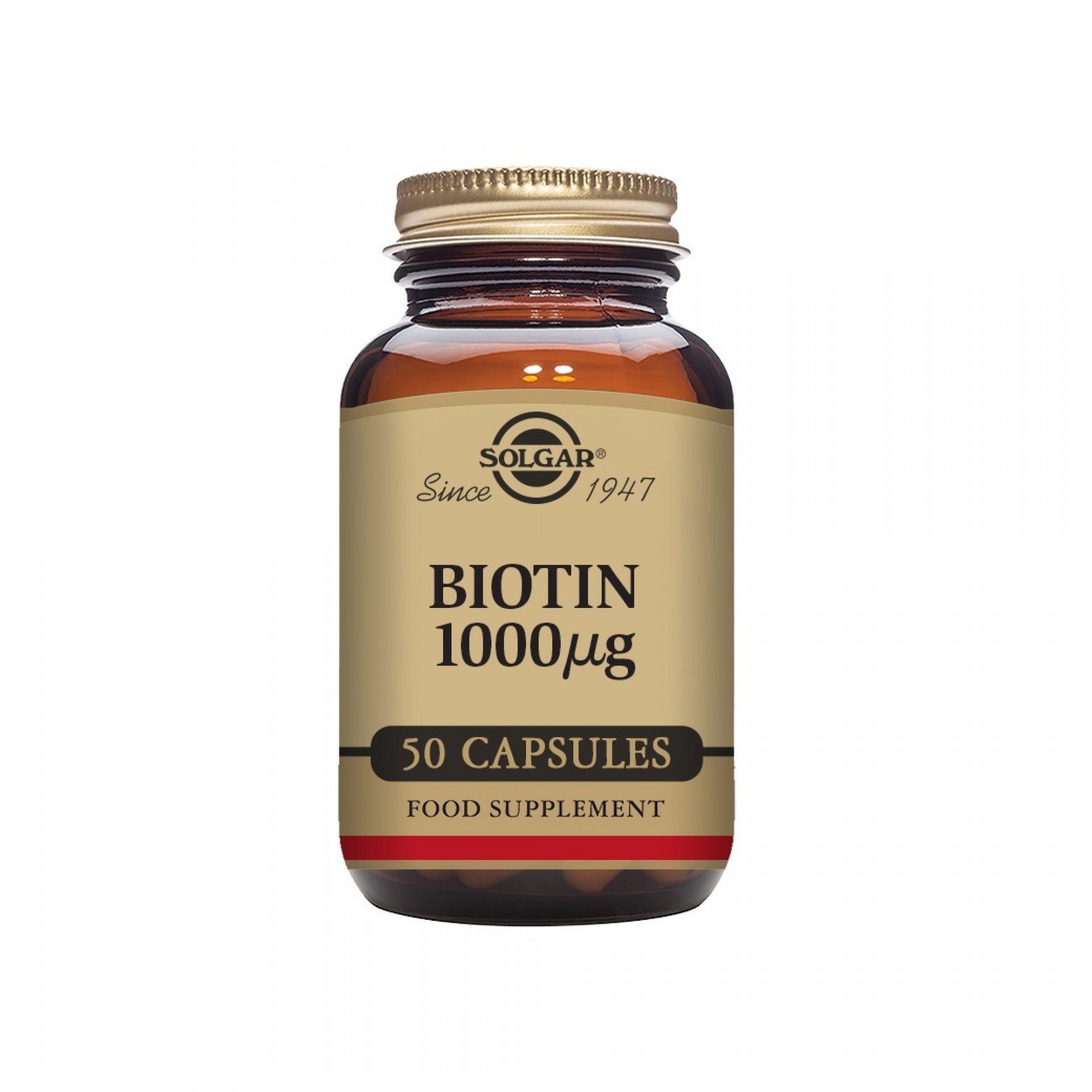 Solgar Biotina 1000mcg 50 Cápsulas
