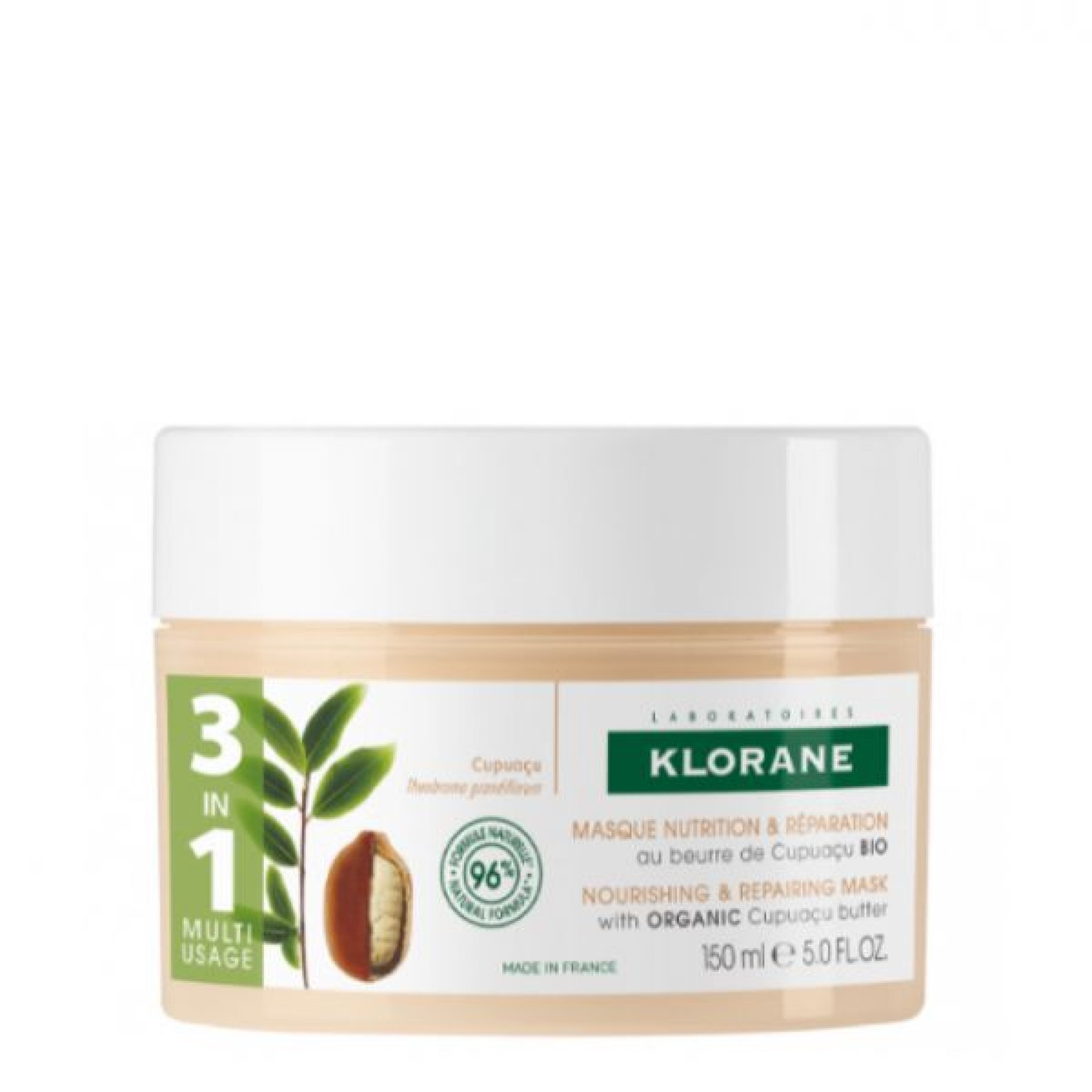 Klorane Capillaire Masque Beurre de Cupuaçu Bio 150ml