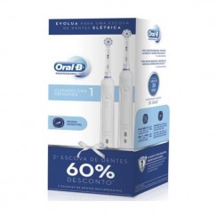 Pro 1 Duo Escova de Dentes Elétrica com Desconto de 60% na 2ª Unidade