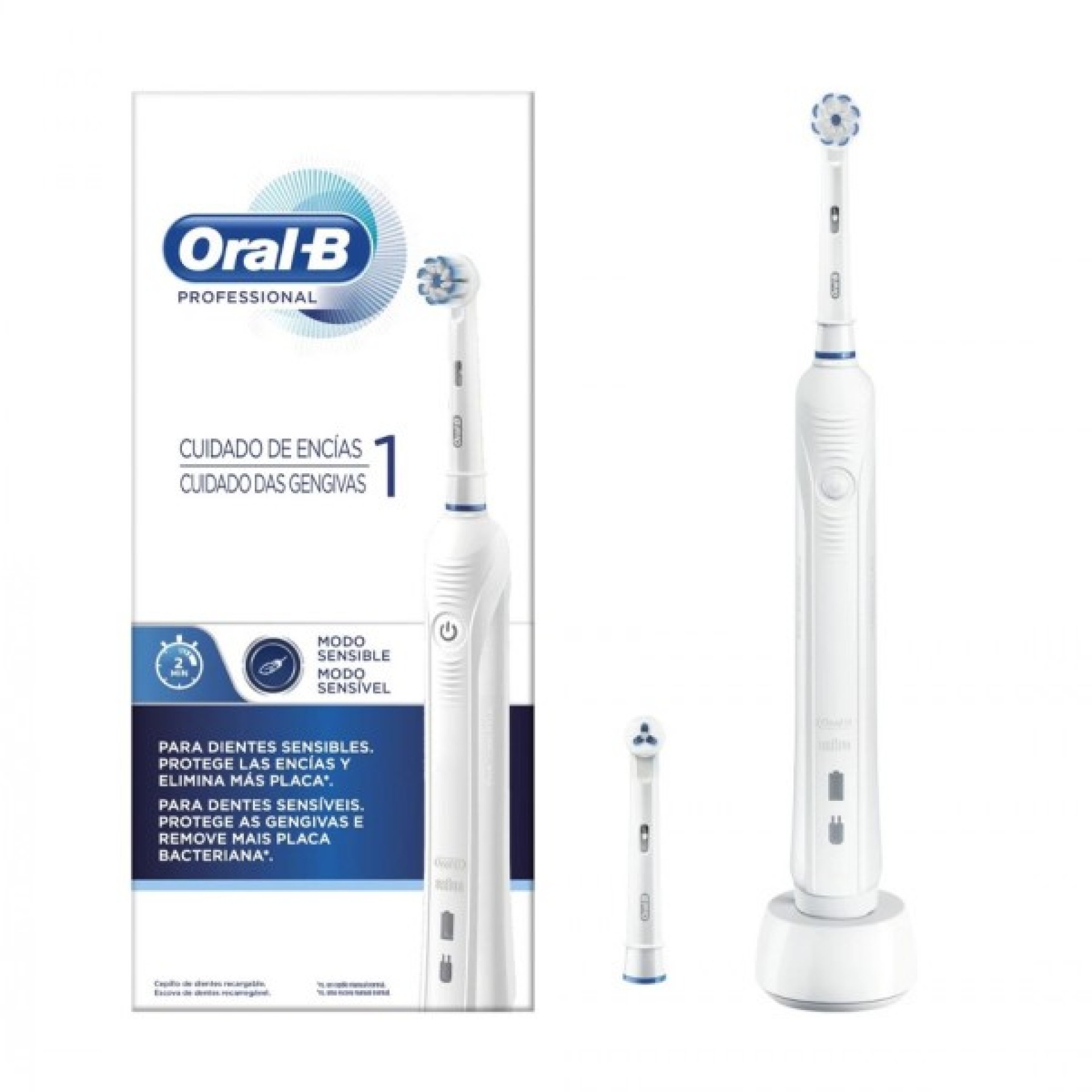 Oral-B Pro 1 Escova de Dentes Elétrica Cuidado das Gengivas