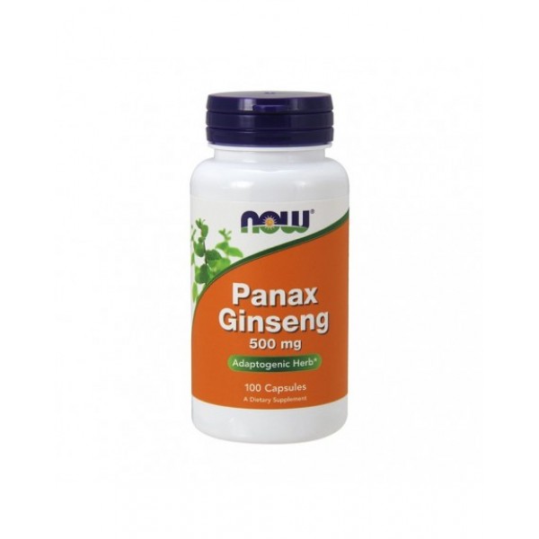 Now Panax Ginseng 520mg 100 cápsulas