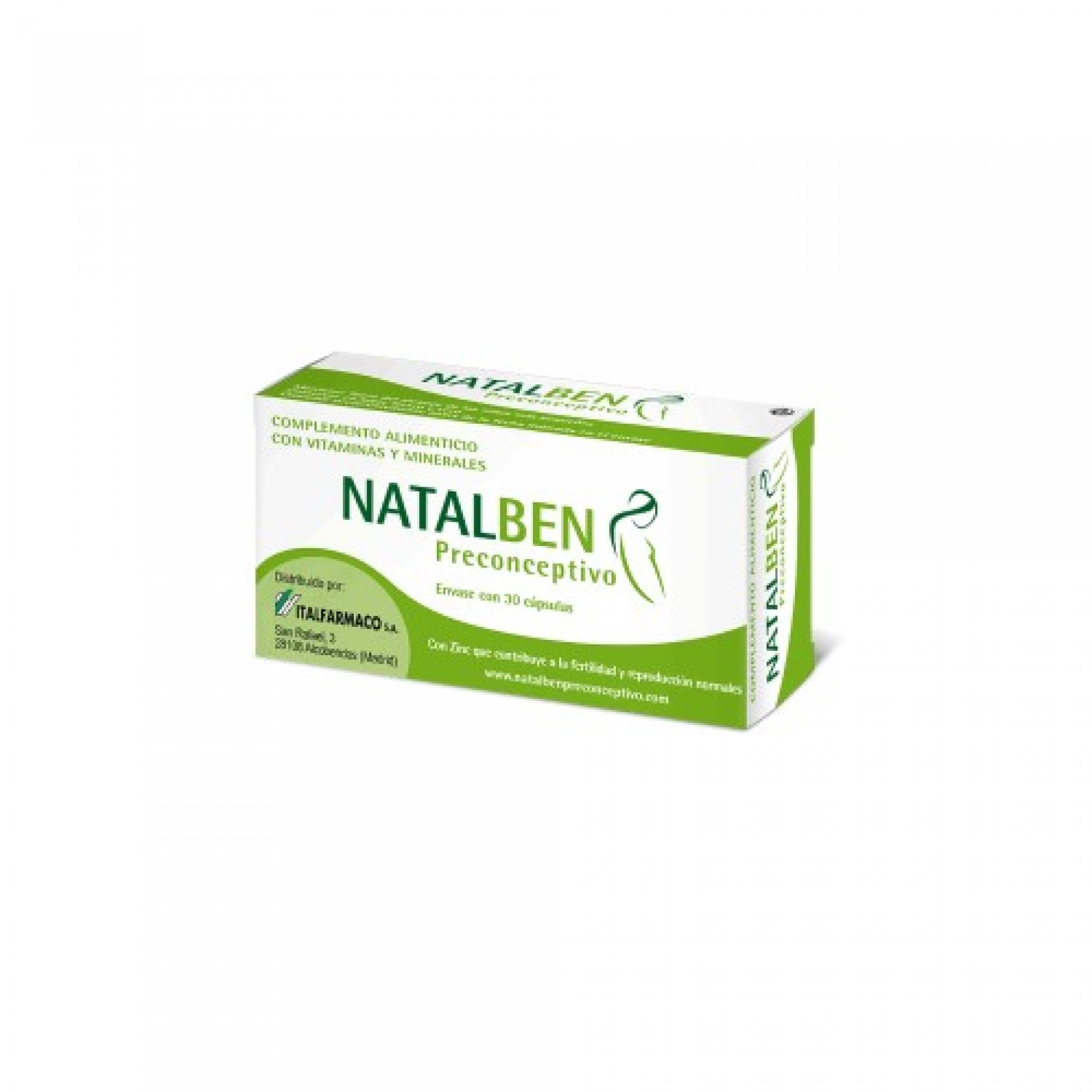 Natalben Preconcetivo x 30 cápsulas