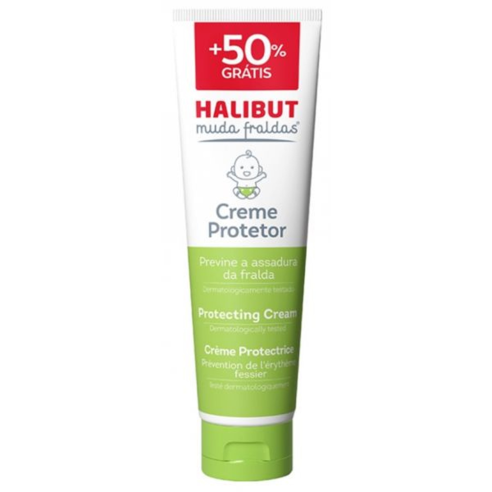 Halibut Crème Protectrice pour Change de Couches 150g
