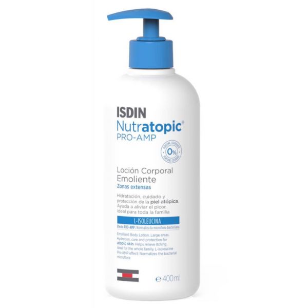 Nutratopic Pro-AMP Loção Emoliente 400ml Preço Especial Nutratopic Pro-AMP Loção Emoliente 400ml Preço Especial
