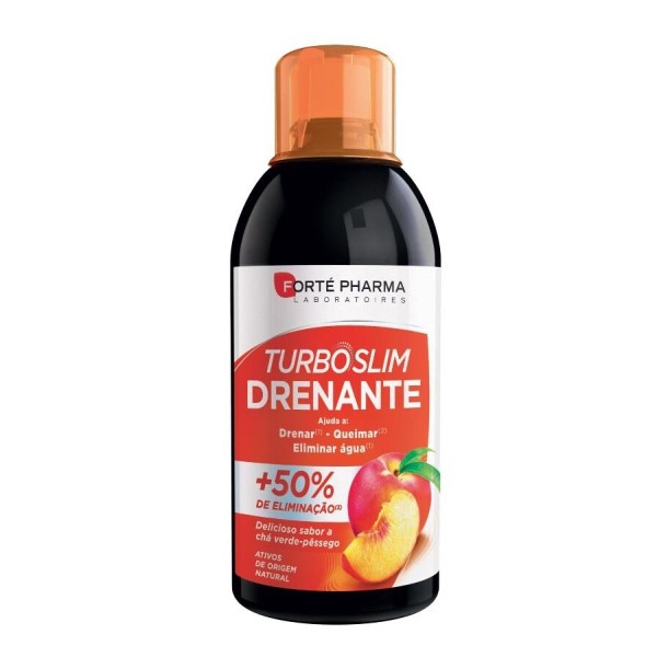Fort� Pharma Turboslim Drainage Peach & Green Tea 500ml
