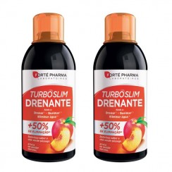 Forte Pharma TurboSlim Drenante T Verde y Melocotn 2x500ml