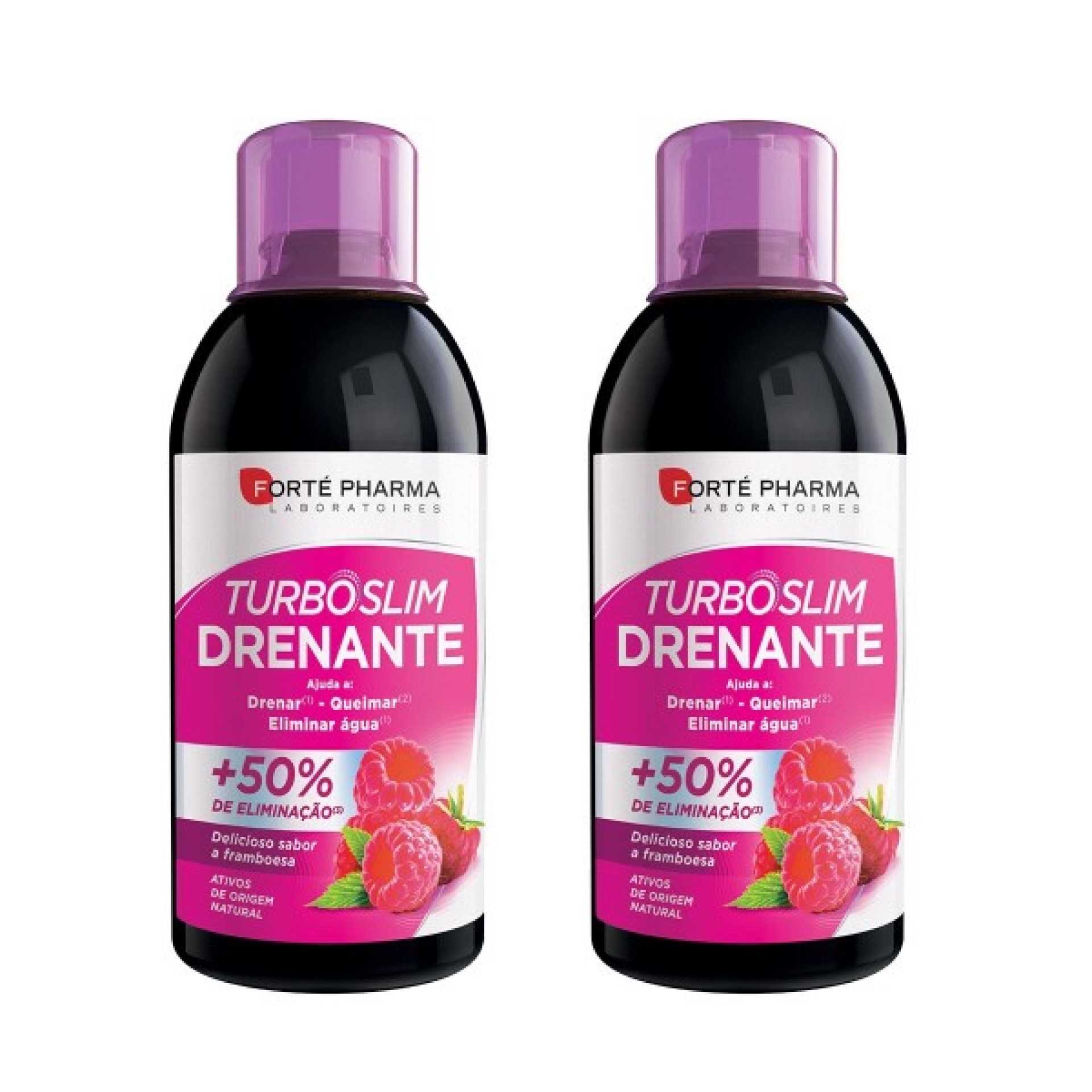 Forte Pharma TurboSlim Draining Raspberry 2x500ml