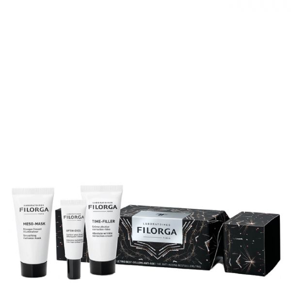 Coffret Natal Cracker Best-Sellers Time Filler Creme 15ml + Meso Mask Mscara Anti-Idade 15ml + Opti