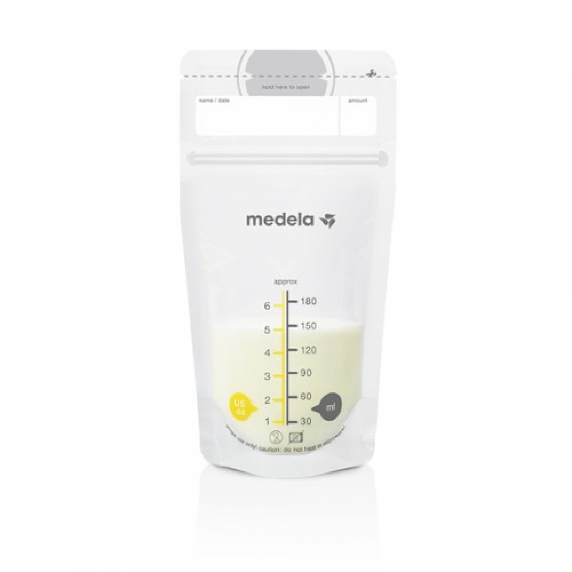 Medela Sachets de Conservation de Lait Maternel 180ml 50 unités
