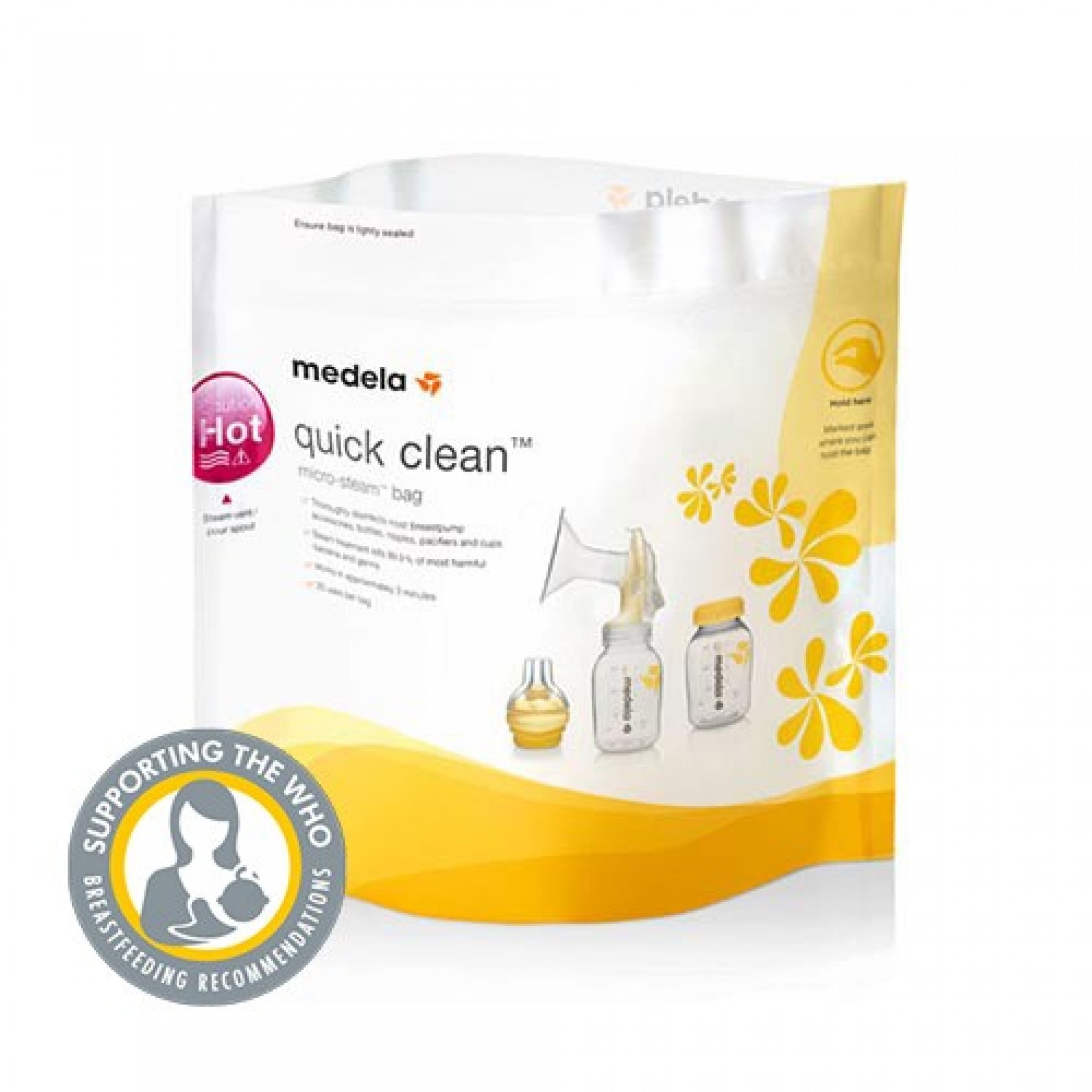 Medela Quick Clean Microwave Sterilization Bags 5 Units