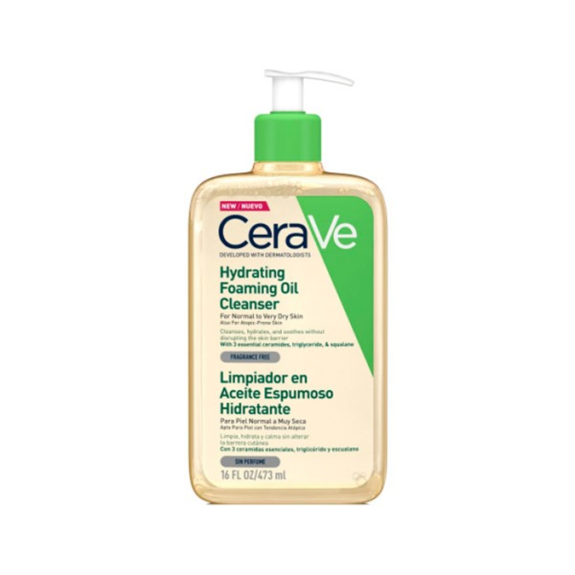 CeraVe Olio-Spuma di Pulizia Idratante 473ml