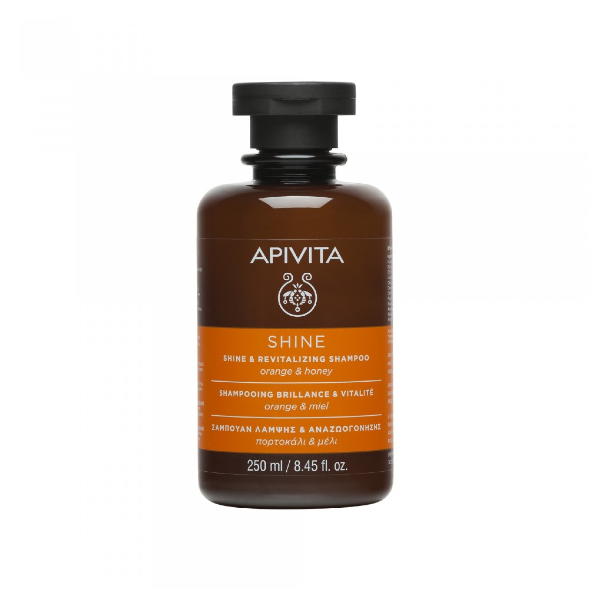 Apivita Champú Brillo Y Vitalidad 250ml