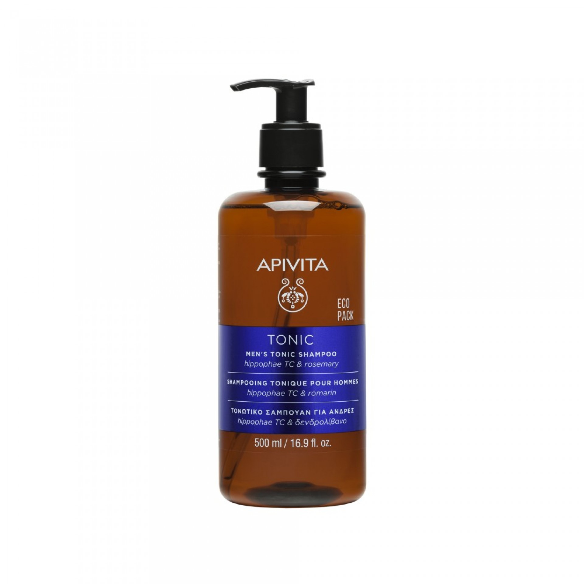 Apivita Shampoo Tonificante Anticaduta Uomo 500ml