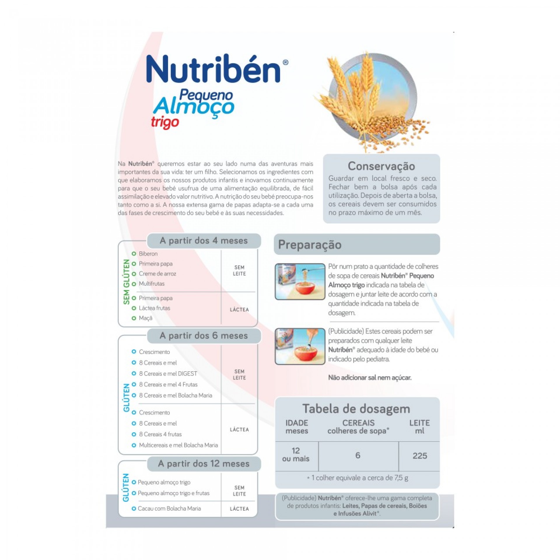 Nutriben Colazione Grano 375g