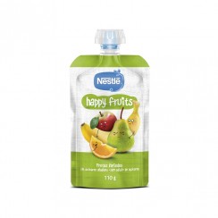Nestlé Baby Fruit Happy Fruits Frutas Surtidas +12 Meses Pack 110 Gr