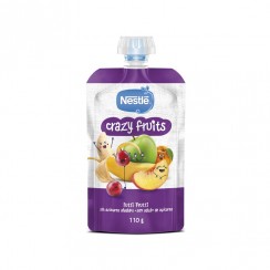 Nestlé Baby Fruit Crazy Fruits Tutti Frutti +12 Meses Pack 110 Gr