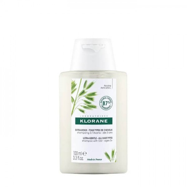 Klorane Capillaire Shampooing Lait d'Avoine 100ml