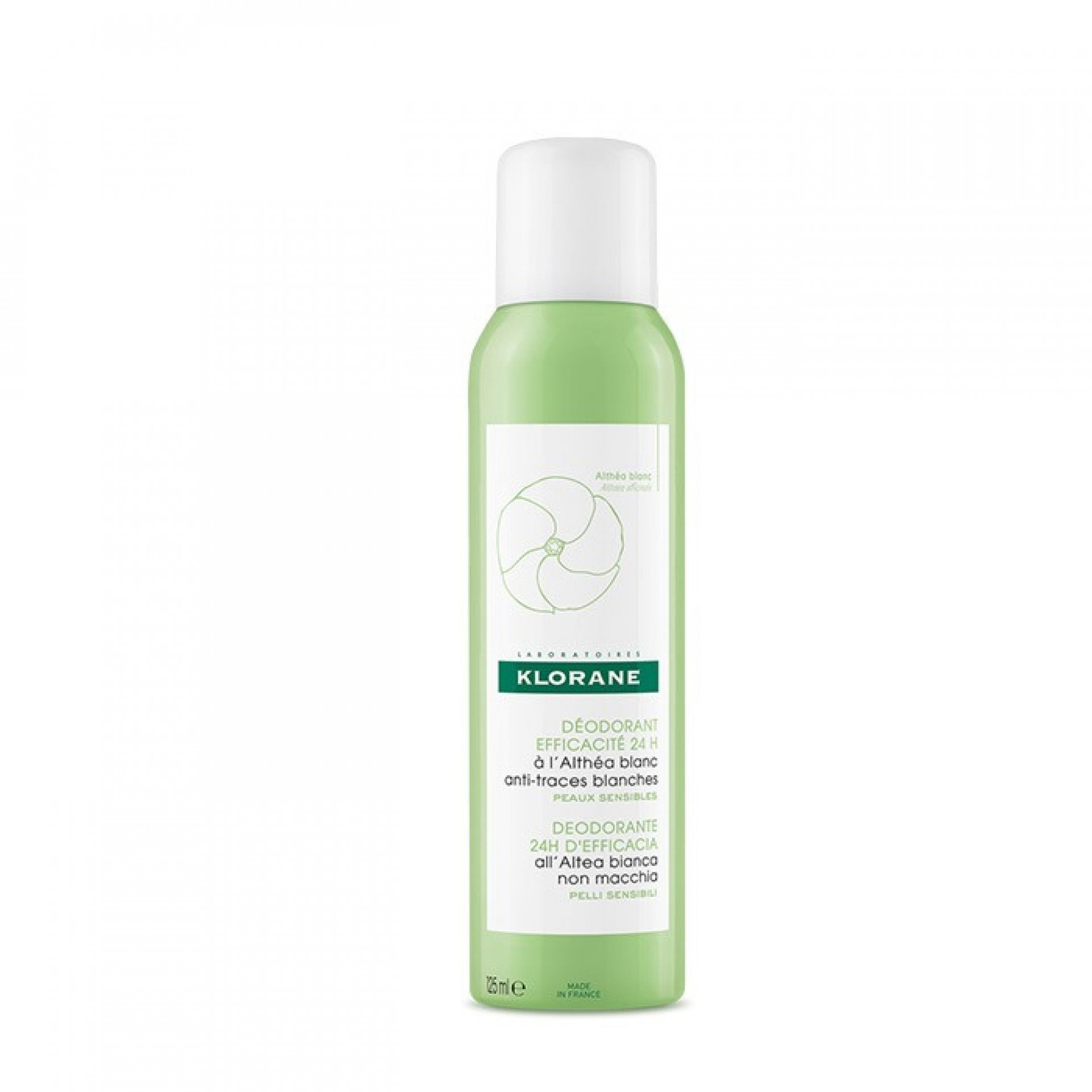 Klorane Deodorant Spray with White Marshmallow 125ml