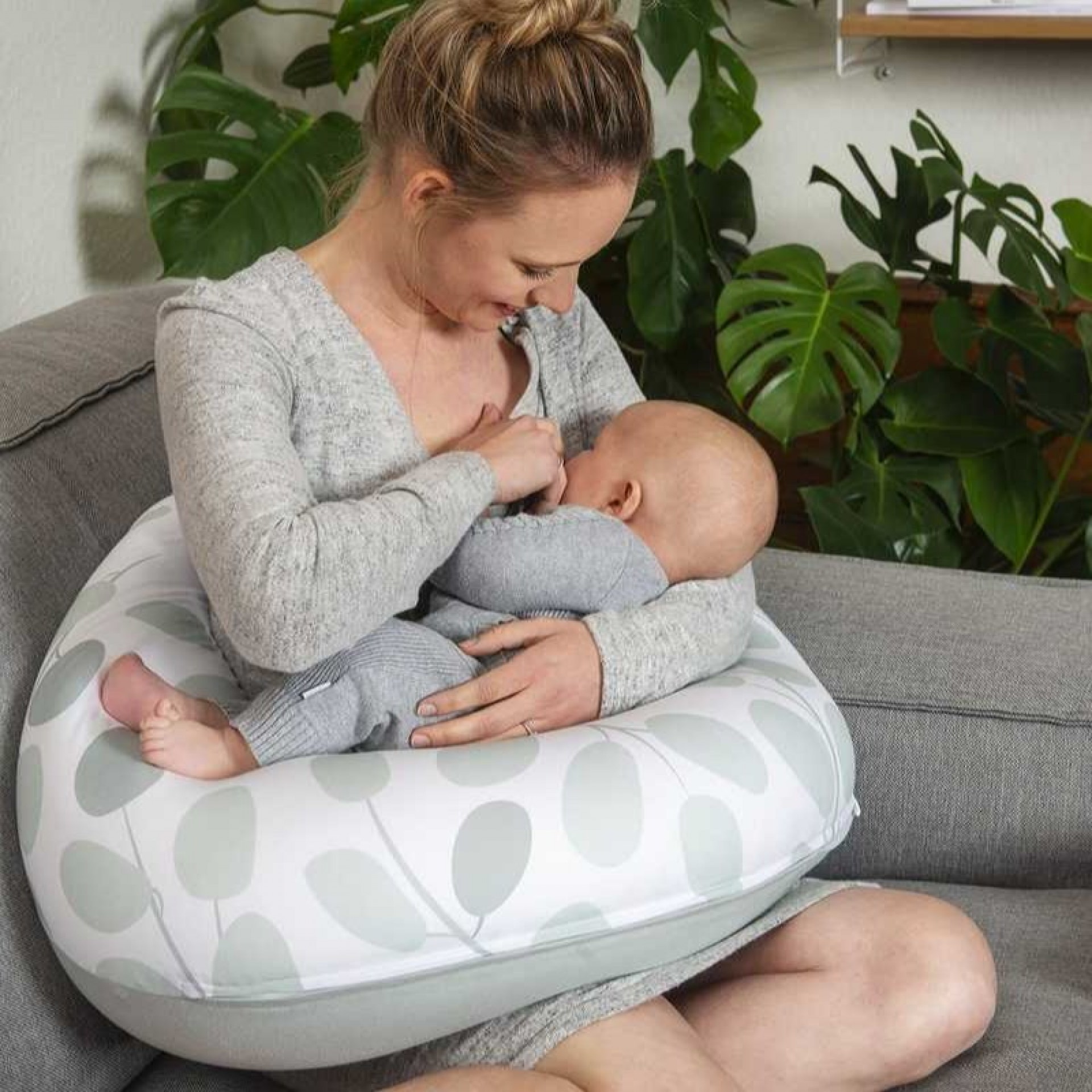 Doomoo Buddy Feuilles Vert d’Eau